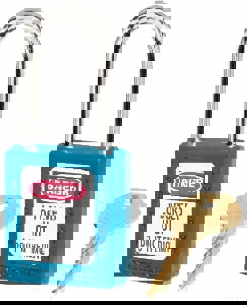 Lockout Padlock: Keyed Alike, Key Retain